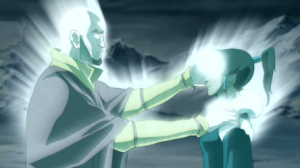 Avatar Aang: dead and still more capable than Korra.